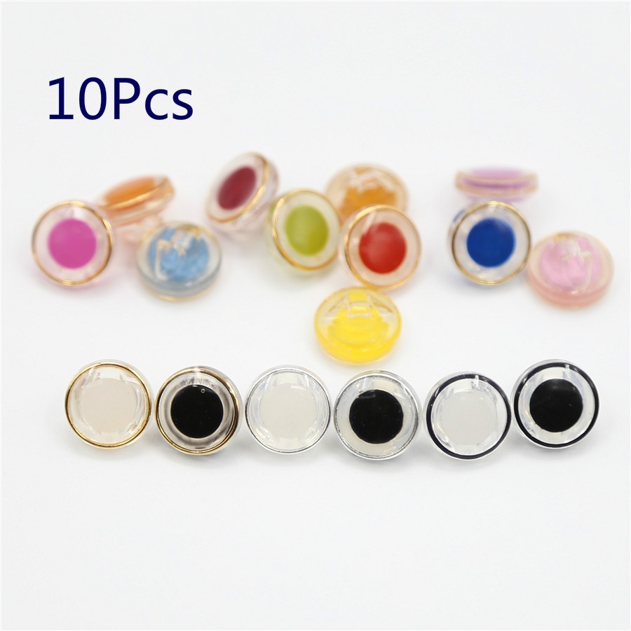 Set 10 Cúc Áo Acrylic 11.5mm