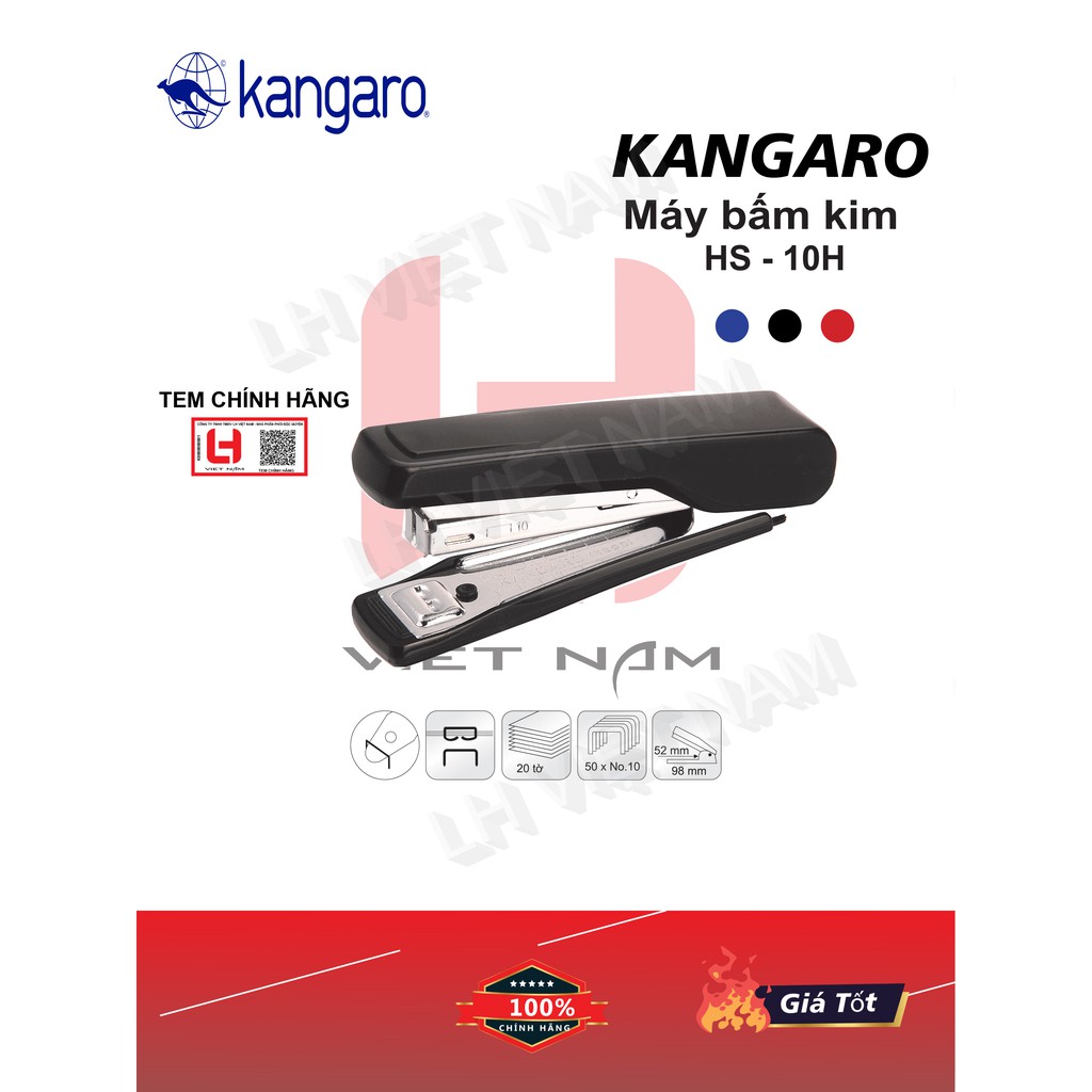 HS-10H KANGARO Stapler kim bấm
