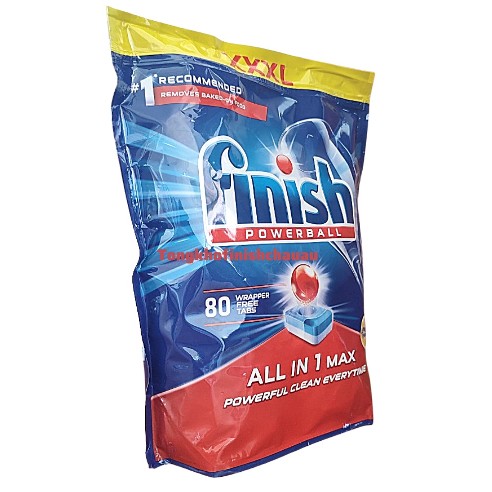 Viên rửa bát Finish All in 1 Max (hàng chính hãng )