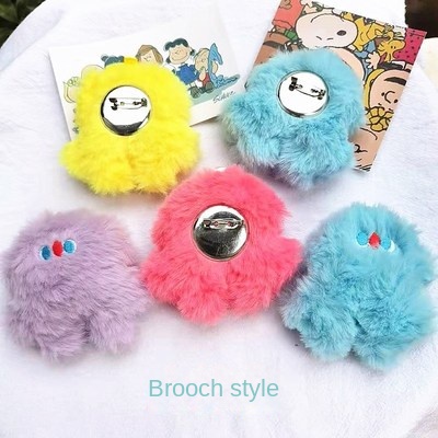 Móc Khóa Búp Bê Nhồi Bông Hoạt Hình Đáng Yêu