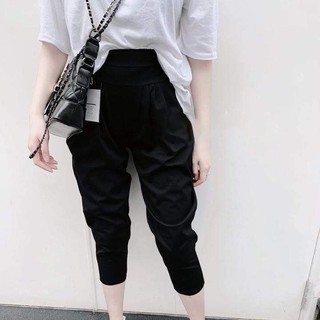 Quần Bom Lửng Xoắn Thun Gân