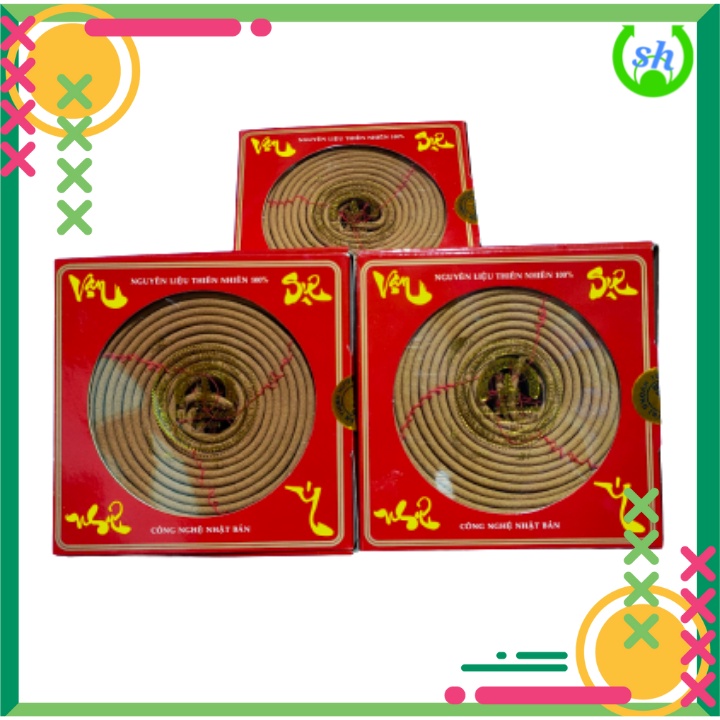 Nhang vòng trầm Hà Nội - 1 hộp - Tân Thịnh Hương - 100% an toàn