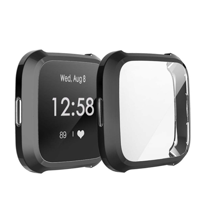 Vỏ Tpu Trong Suốt Bảo Vệ Màn Hình Đồng Hồ Thông Minh Fitbit Versa Lite 38mm 40mm