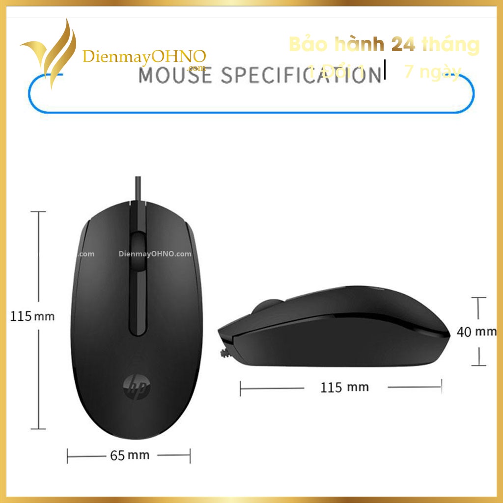 Chuột Laptop Có Dây Chính Hãng HP M10 Chuột PC Máy Tính Bàn Laptop Gaming Có Dây Cao Cấp - Điện Máy OHNO