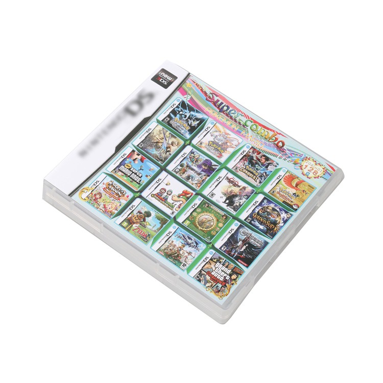 Hộp đựng 208 băng chơi game trong 1 cho Nintendo DS NDS DSL NDSI New 2DS New 3DS LL / XL