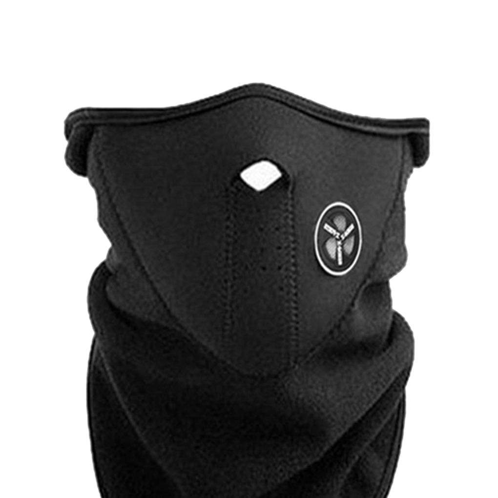 Outdoor Half Face Mask Cycling Motorcycle Mask Hood Windproof Neck Warmer Winter Skiing Mouth Cover