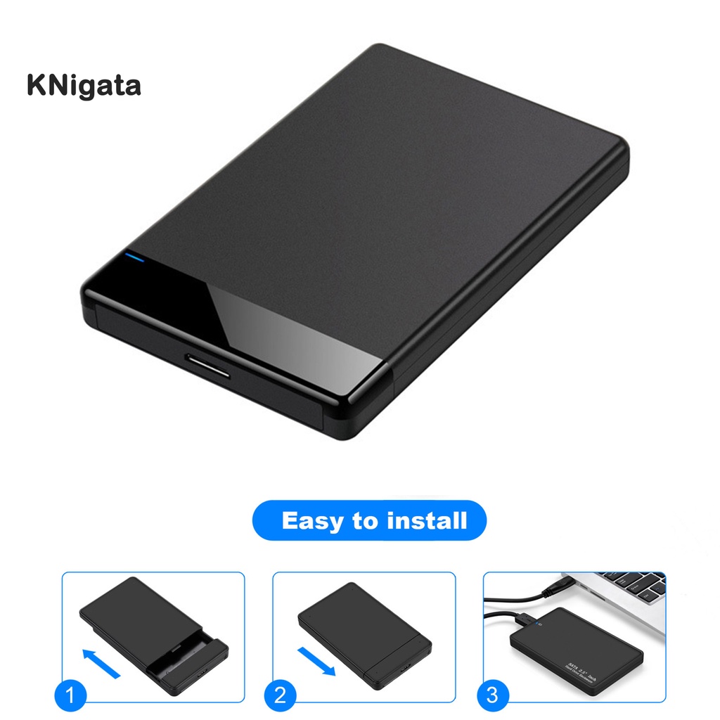 Hộp Đựng Ổ Cứng Ngoài 2.5inch Sata Usb 3.0 Cỡ Nhỏ Tiện Dụng | BigBuy360 - bigbuy360.vn
