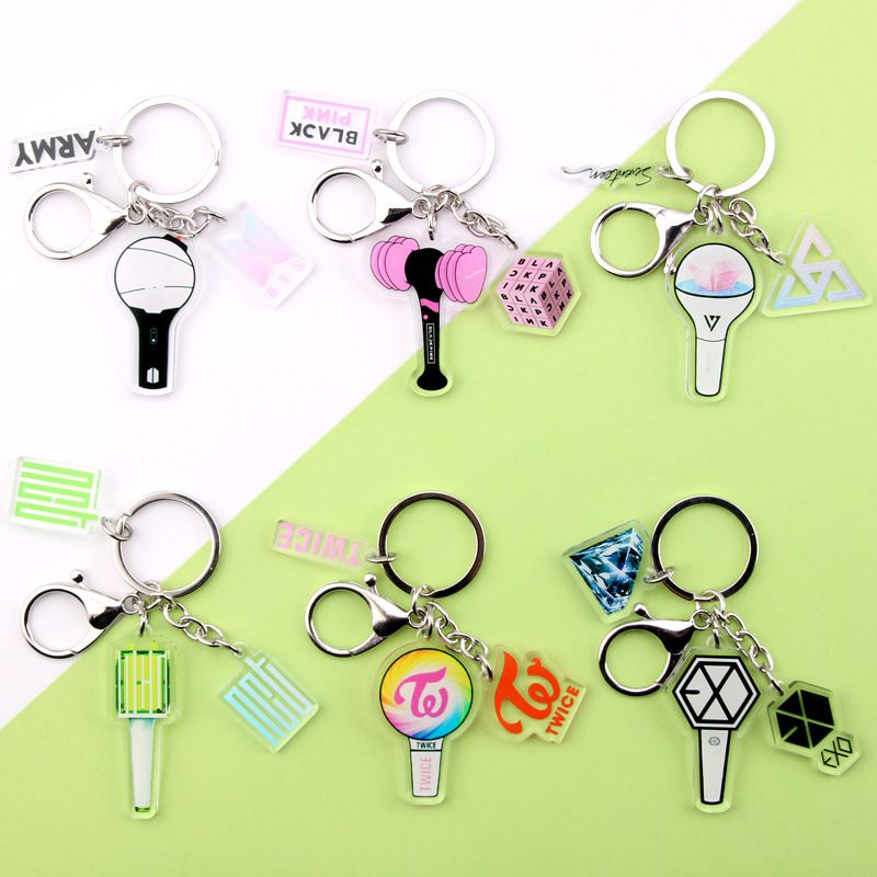 Móc khóa BTS-BLACKPINK-GOT7-NCT-SEVENTEEN-TWICE