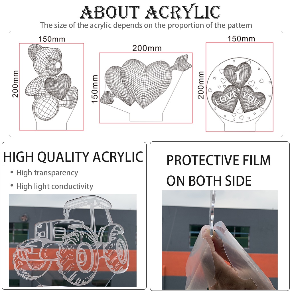 Đèn LED Cảm Biến Chiếu Hình Logo Game Razer 3D Độc Đáo