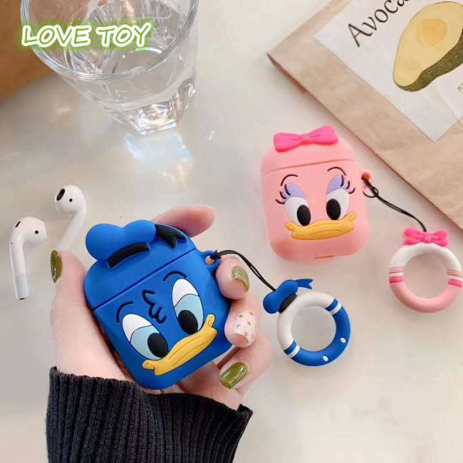 Ốp Hộp Đựng Tai Nghe Nhét Tai Silicon Cho Airpods 1 / 2