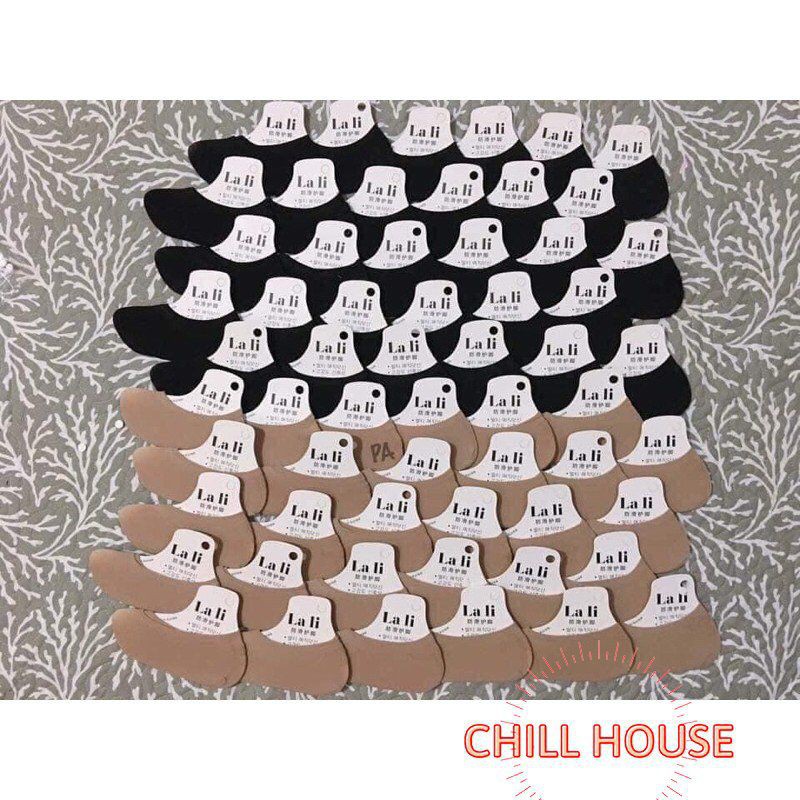 sét 10 đôi tất hài/tất lười lali đen,da - CHILLHOUSE