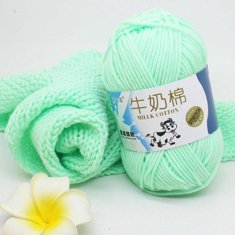 Len milk bò cuộn 50gram bảng màu 1