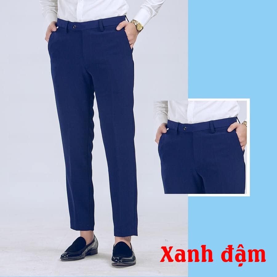 Quần âu nam cao cấp lịch sự chống nhăn màu đen chuẩn soái ca Hàn Quốc | BigBuy360 - bigbuy360.vn