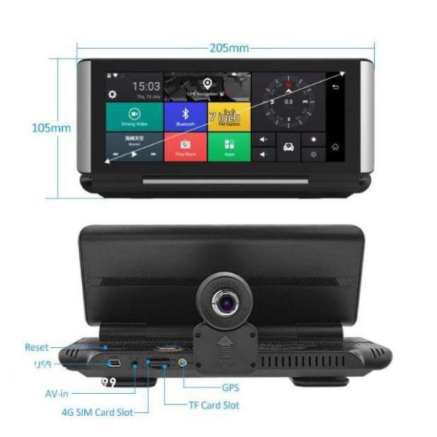Camera hành trình đặt taplo T98 cắm sim 4G/Wifi/GPS/ADAS ver 2019 ver 2020 | BigBuy360 - bigbuy360.vn