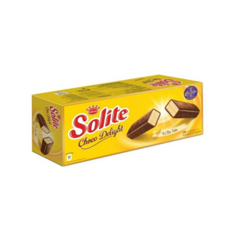 Hộp bánh bông lan tầng Solite Cadbury Delight 120g (6 bánh)