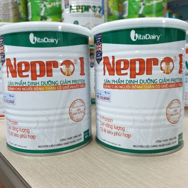 Combo 5 Lon Sữa Nepro 1 900g (dành cho người bệnh thận) Date 2022