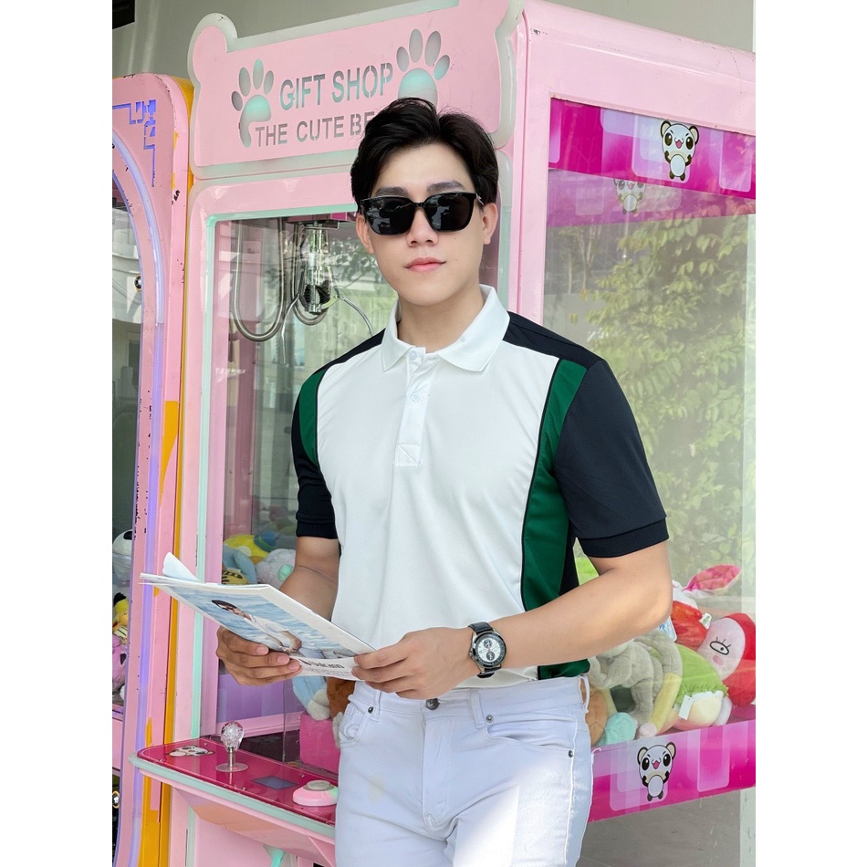 Áo polo nam cổ bẻ vải cá sấu Cotton xuất xịn,chuẩn form, sang trọng - thanh lịch TB012