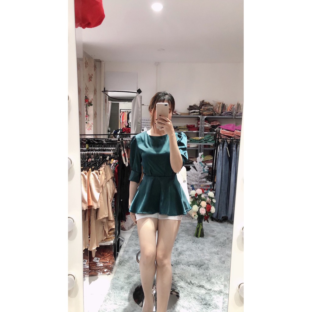HÌNH THẬT 100% ÁO LỤA CHÍT LY EO ĐỦ SIZE