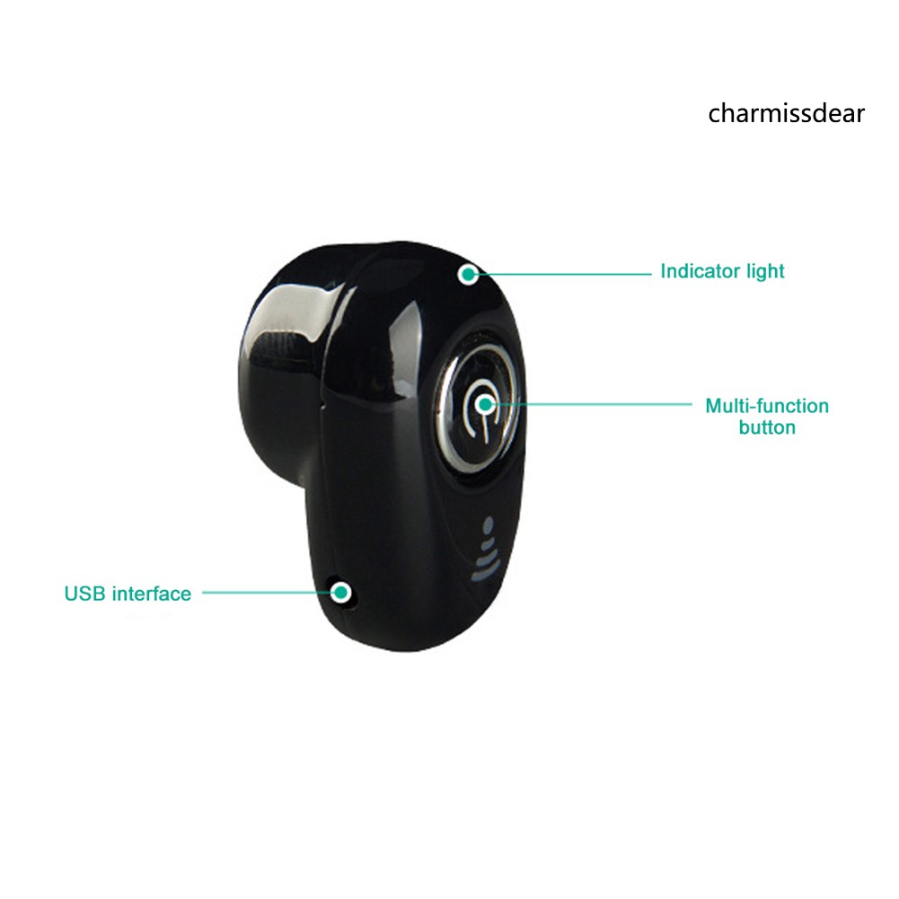 Tai Nghe Bluetooth Không Dây Mini Cmmi S650 Âm Thanh Stereo