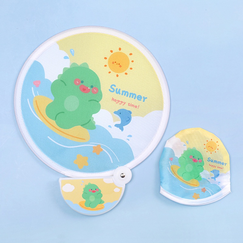 QUẠT TAY SIÊU CUTE CÓ TÚI
