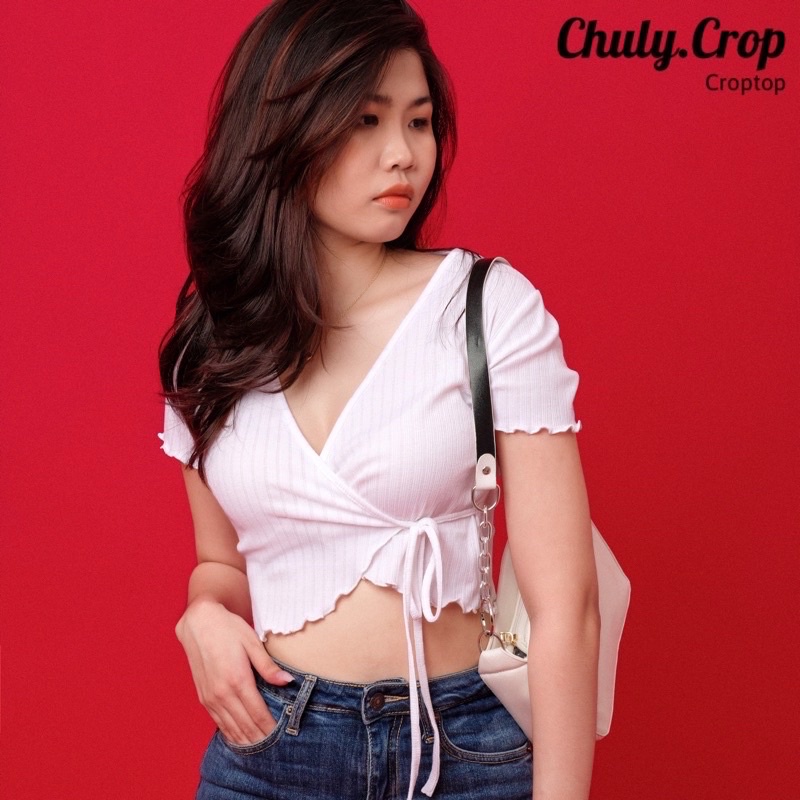 Áo kiểu dây đắp chéo sexy