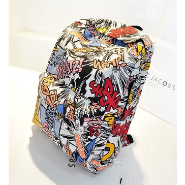 Balo in họa tiết màu sắc cá tính trẻ trung cho nam và nữ