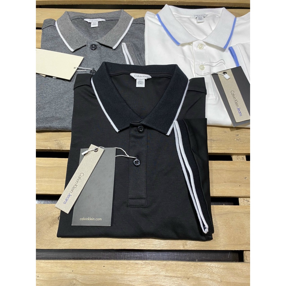 Áo polo liquid cotton vải dư