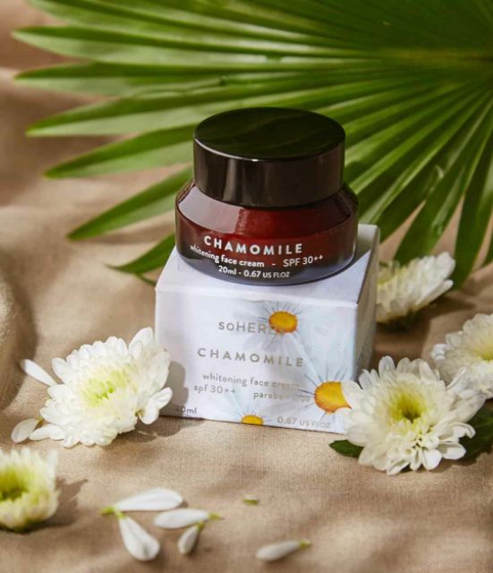 KEM DƯỠNG TÁI TẠO DA CHAMOMILE WHITENING CREAM SOHERBS (20ML)