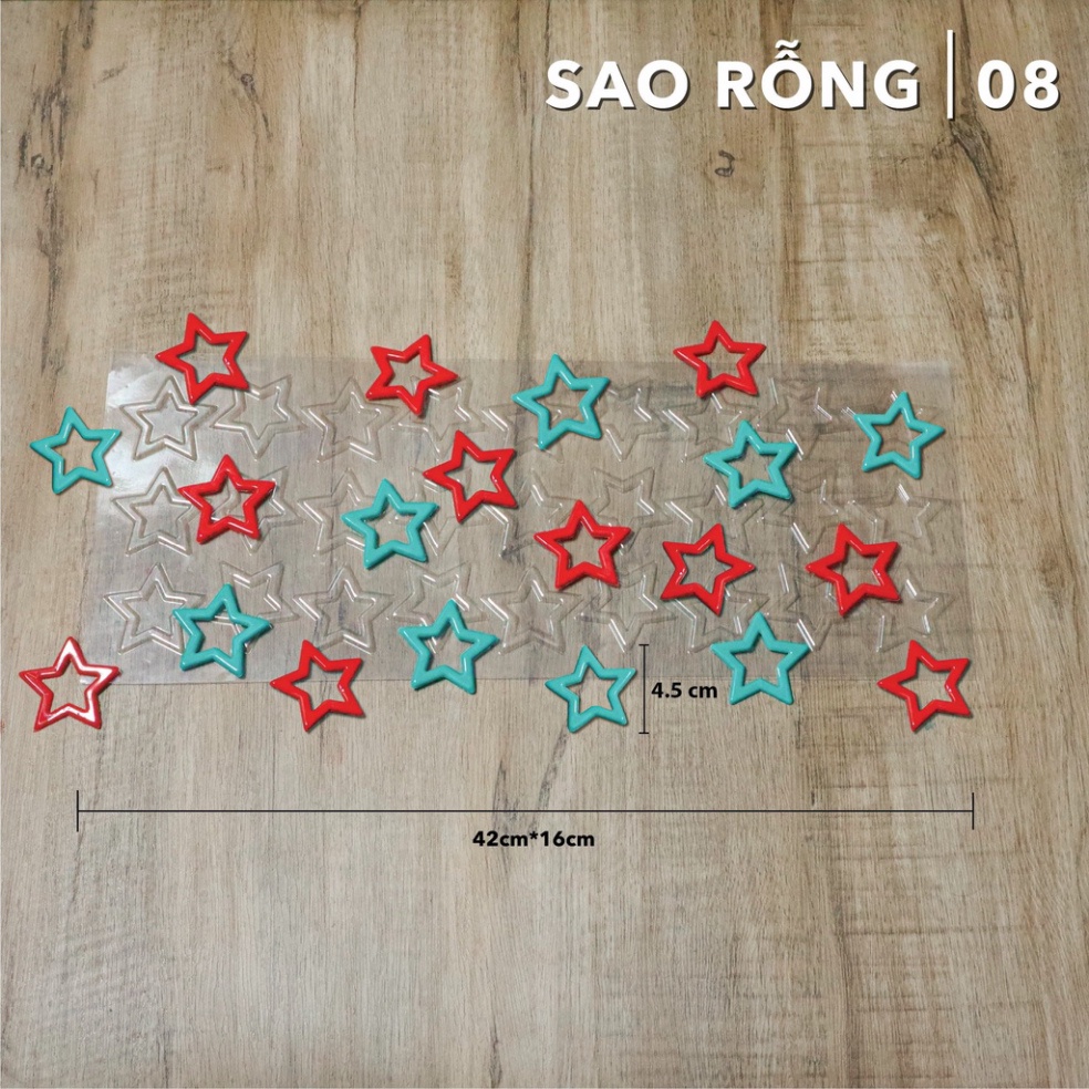 Khuôn đổ socola trang trí bánh kem  tấm mica đổ khuôn socola định hình