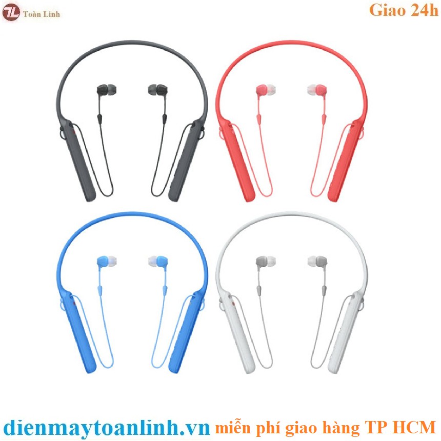 Tai Nghe Bluetooth Nhét Tai Sony WI-C400 - Hàng Chính Hãng