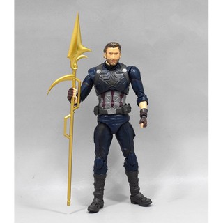 Mô hình nhân vật Avengers Infinity War: Captain America & Effect Explosion