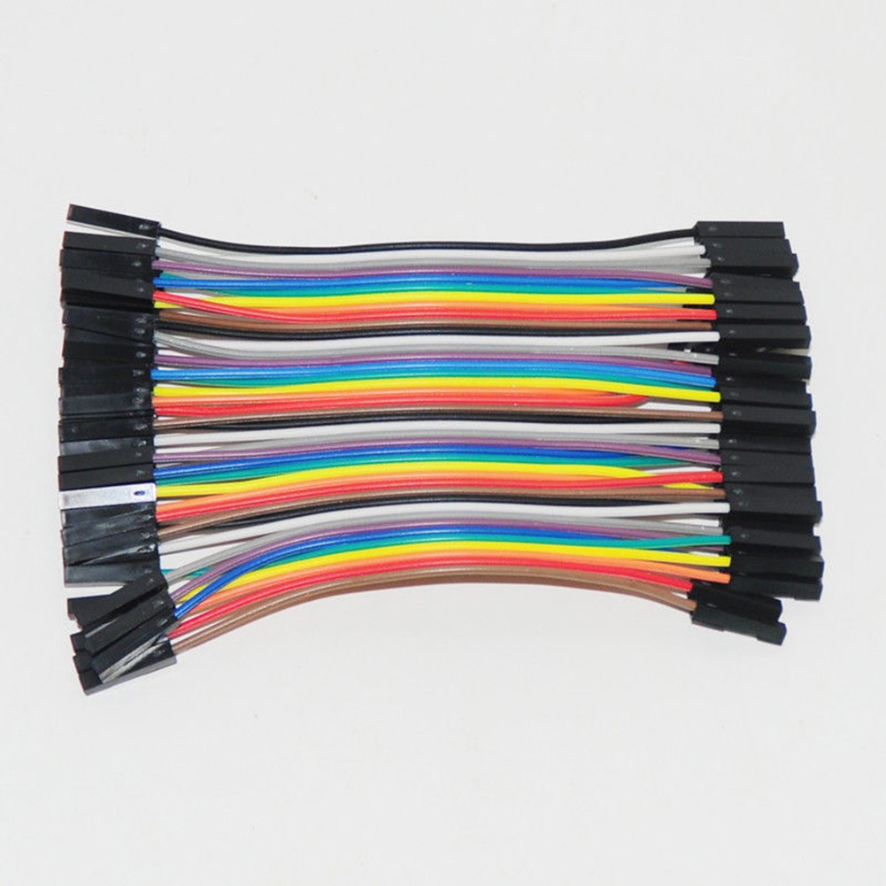 10/20/30cm 40 Pin M-M F-F M-F Breadboard Dupont Jumper Wire Cable for Arduino