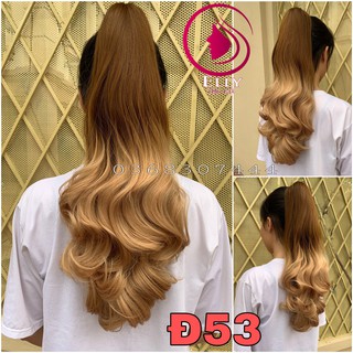 TÓC GIẢ NGOẶM NHUỘM OMBER - TÓC GIẢ NỮ SỢI TƠ SIÊU CẤP MÀU HOT