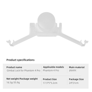 【3C】Giá đỡ bảo vệ camera cho DJI- Phantom 4 pro Drone