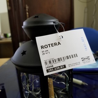 ĐÈN NẾN IKEA ROTERA HÀNG XUẤT KHẨU [TẶNG NẾN LED]