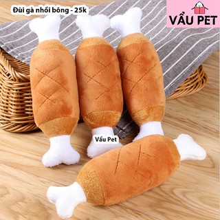 Đùi gà Nhồi Bông - ĐỒ CHƠI CHÓ MÈO THÚ CƯNG
