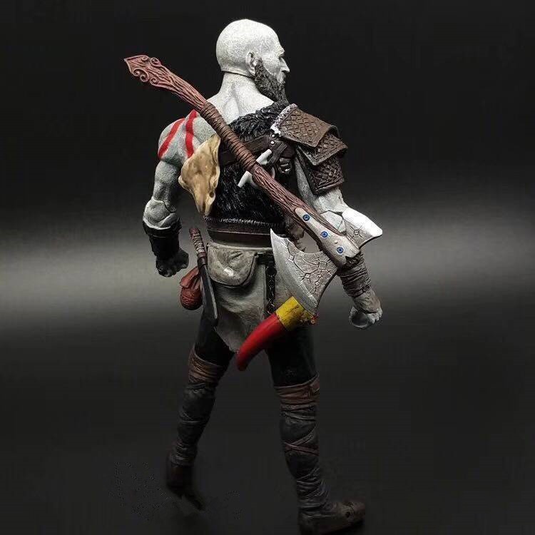 GIÁ HỦY DIỆT Mô Hình Kratos Thần Chiến Tranh God Of War 4 PS4 Neca