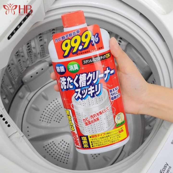 Nước tẩy lồng giặt Rocket Soap 550ml Nhật Bản - Mỹ phẩm H&B