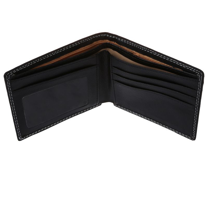 VN  Shopping Men Luxury Leather Card Cash Receipt Holder Organit Coin Purse