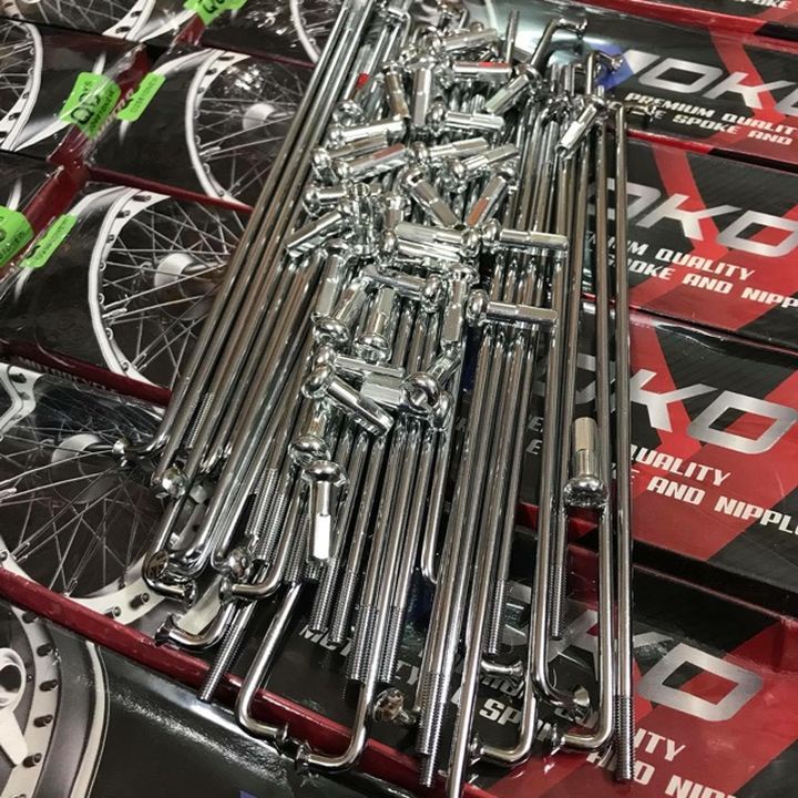 Căm Xe Máy Crom Bộ Căm Yoko Thailand Bánh Trước Sau Mạ Crom