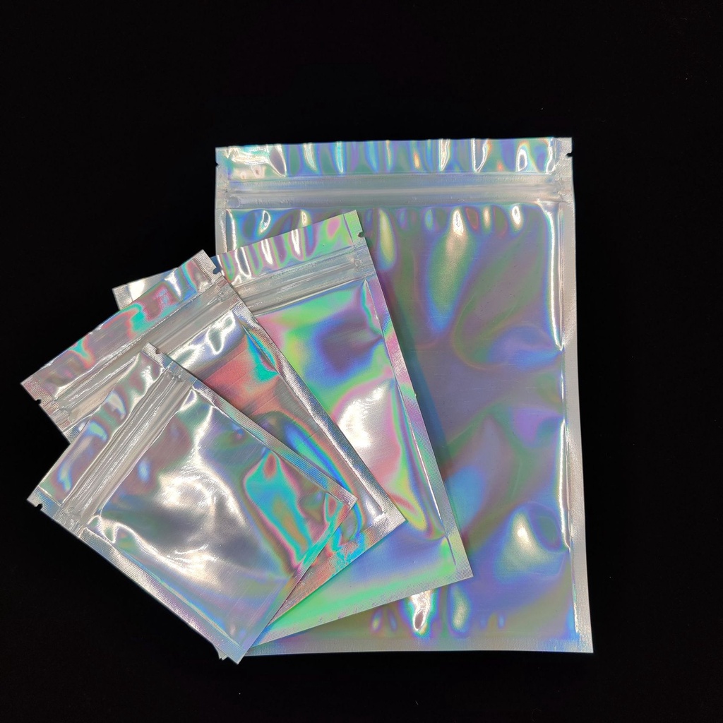 Túi zip hologram đựng phụ kiện , mỹ phẩm , sản phẩm , quà tặng , đồ mini nhiều size