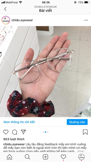 KÍNH VUÔNG KIM LOẠI 12