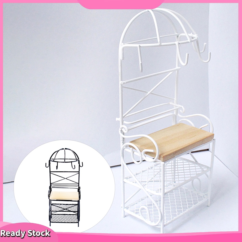 Mô Hình Kệ Thực Phẩm Mini Tỉ Lệ 1 / 12 Cho Nhà Búp Bê