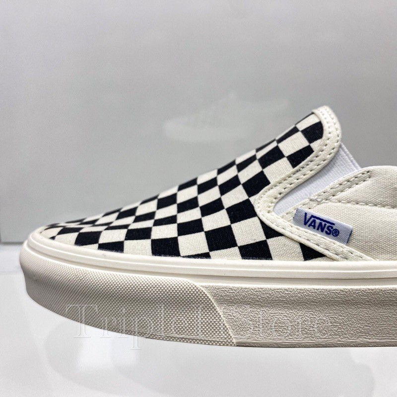 [TripleHStore] Giày Thể Thao Van Vault CheckerBoard ( Box xanh ) Vans Caro