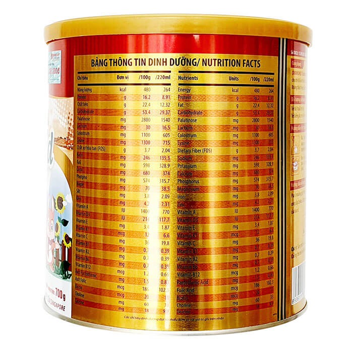 Sữa Diamond Nutrient Kid 2 700g (3 tuôi trở lên)