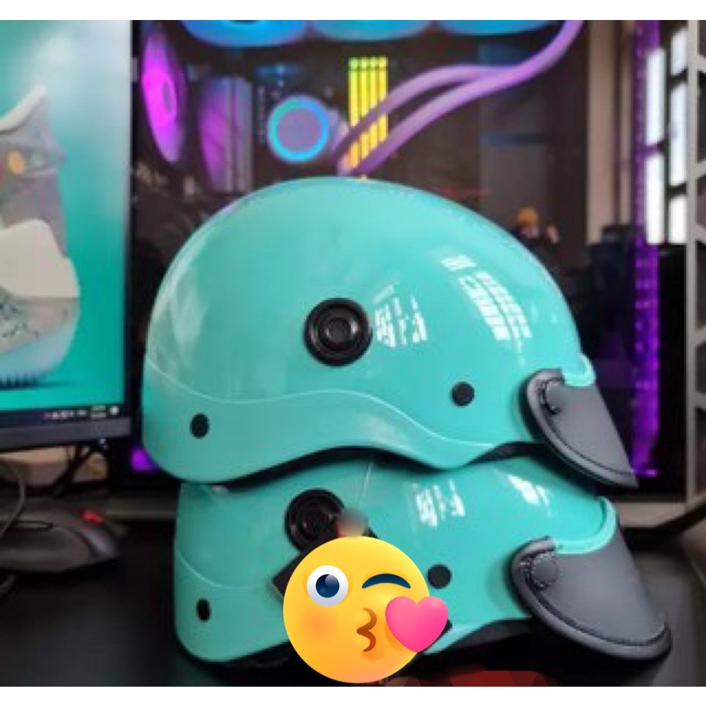 Nón Bảo Hiểm Phủ NaNo bóng Nhiều Màu