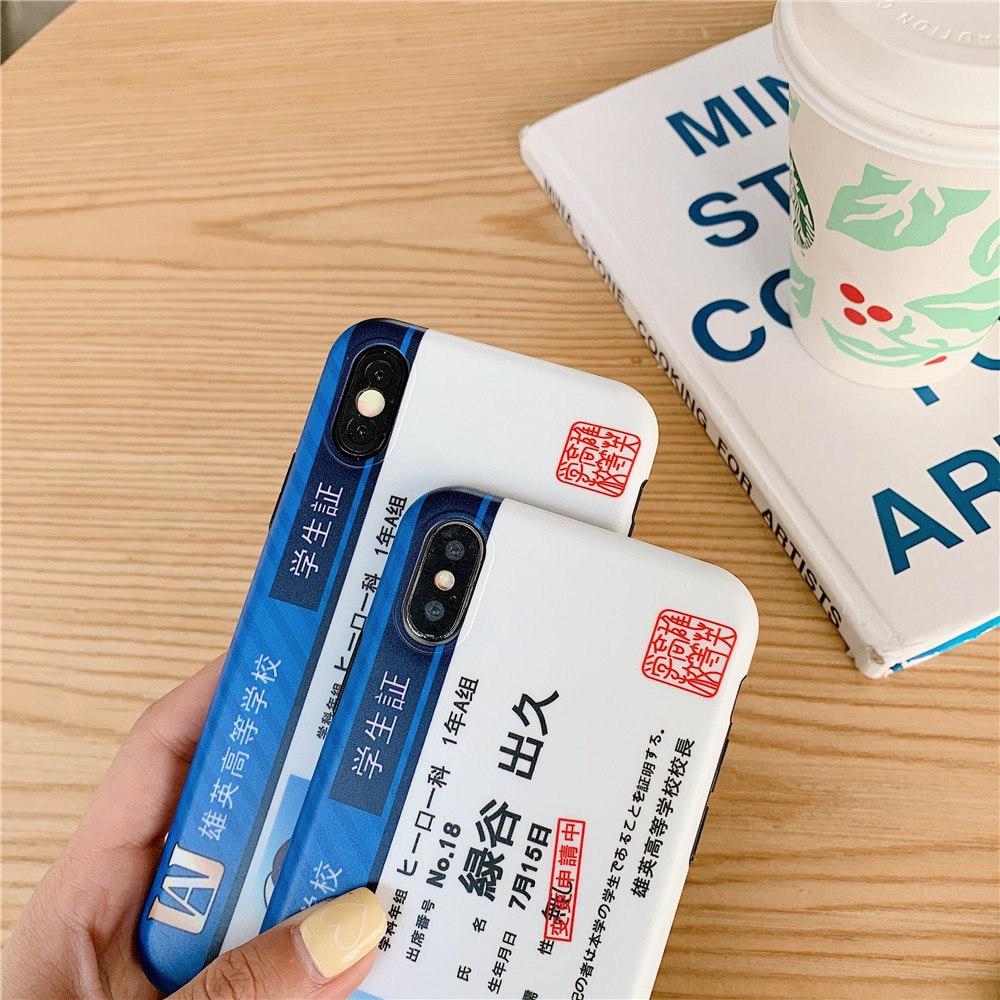 Ốp Điện Thoại Hình My Hero Academia Midoriya Katsuki Shoto Anime Cho iPhone 12 Mini 11 X XS Max Xr 6 6s 7 8 Plus