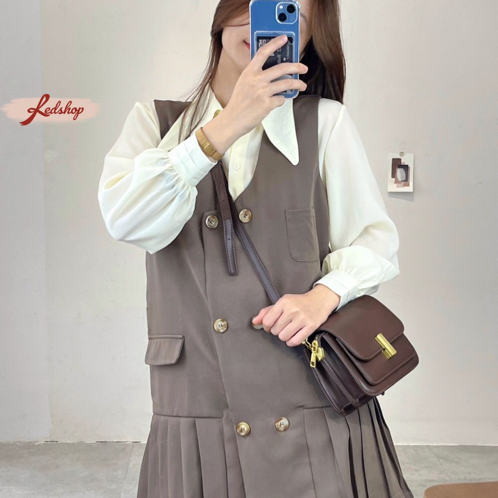 Váy, đầm công sở đi chơi thời trang Hàn Quốc Red Shop.official.store_29206,29205