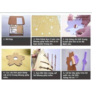 🌻 DÁN TƯỜNG 3D KITTY NEWW 🎀 KITTY HOUSE