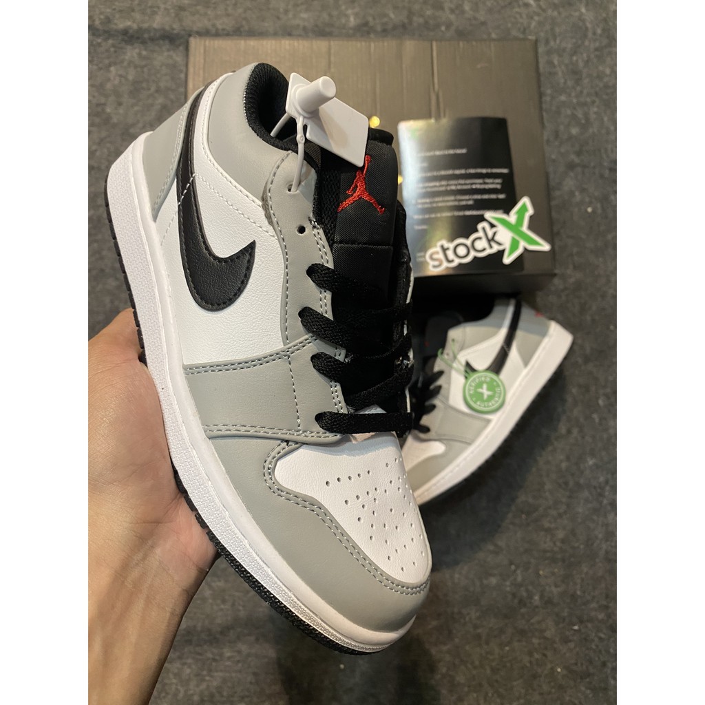 Giày air jordan1 low -trắng xám [rep_11]